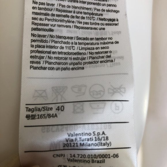 RED Valentino Silk Strapless Dress Black Sz 40, US 2 - Picture 9 of 16